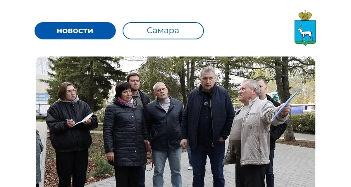 В поселке Управленческом за 2,5 млн рублей обновили сквер с елью и клумбой